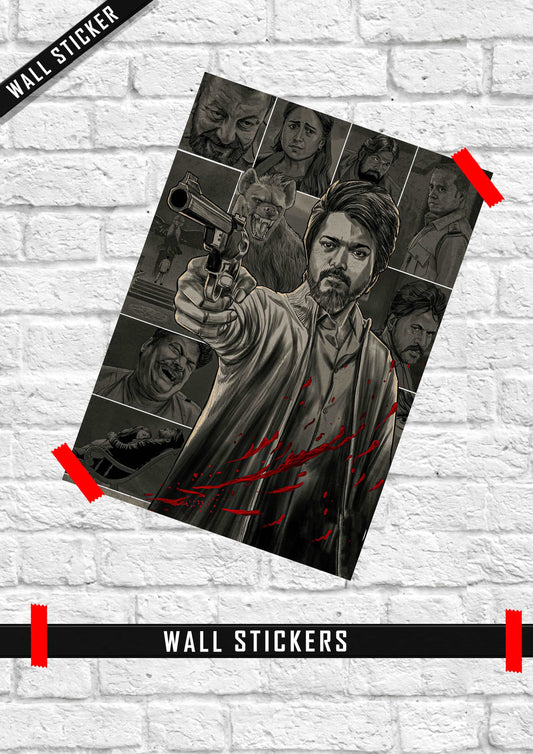 Leo Movie Crew Wall Sticker