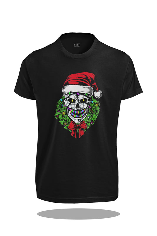 Funny Skeleton Santa T-Shirt