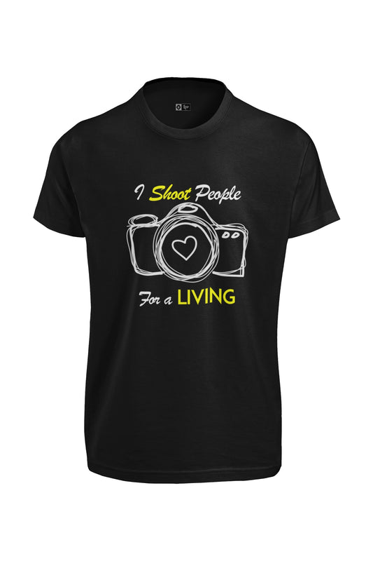 I Shoot People for Living  T-Shirt 