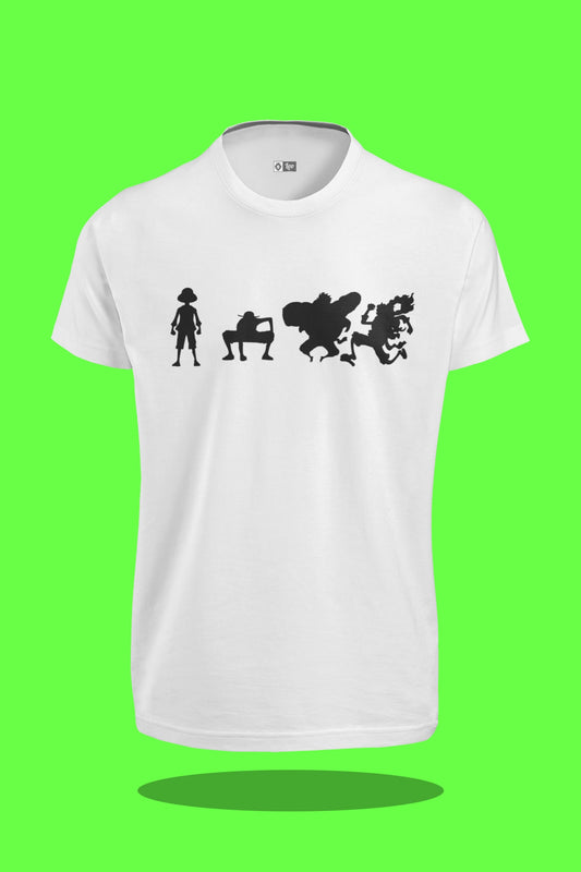 Luffy Gear T-Shirt (White)