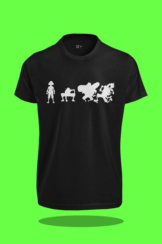 Luffy Gear T-Shirt (Black)