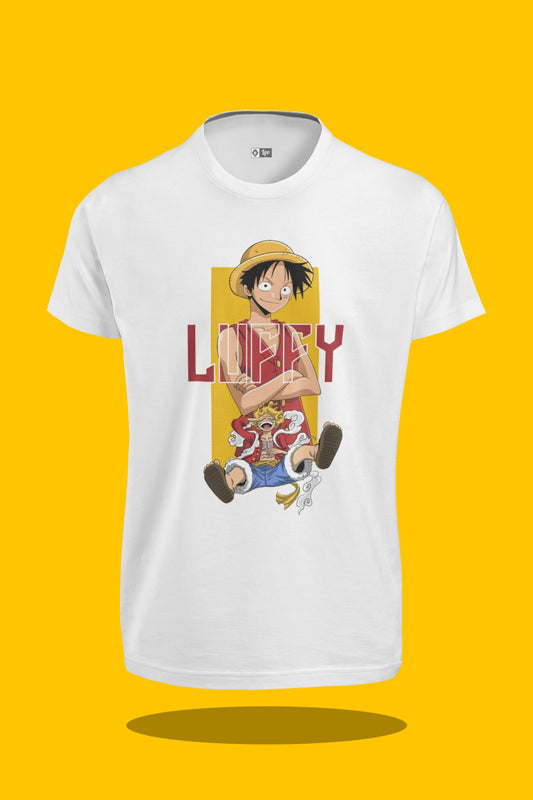 One Piece Luffy T-Shirt (White)
