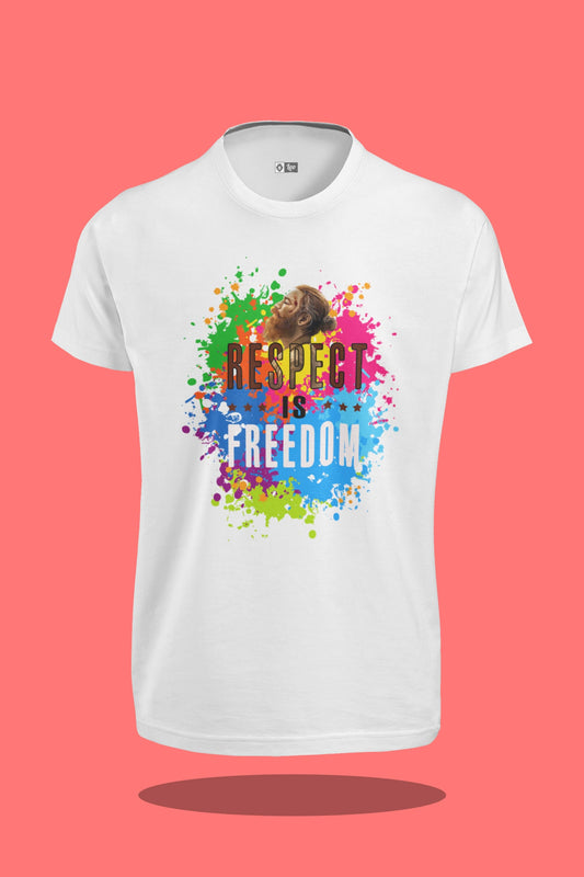Captain Miller Audio Launch dhanush speech Respect is Freedom dailogue tshirts