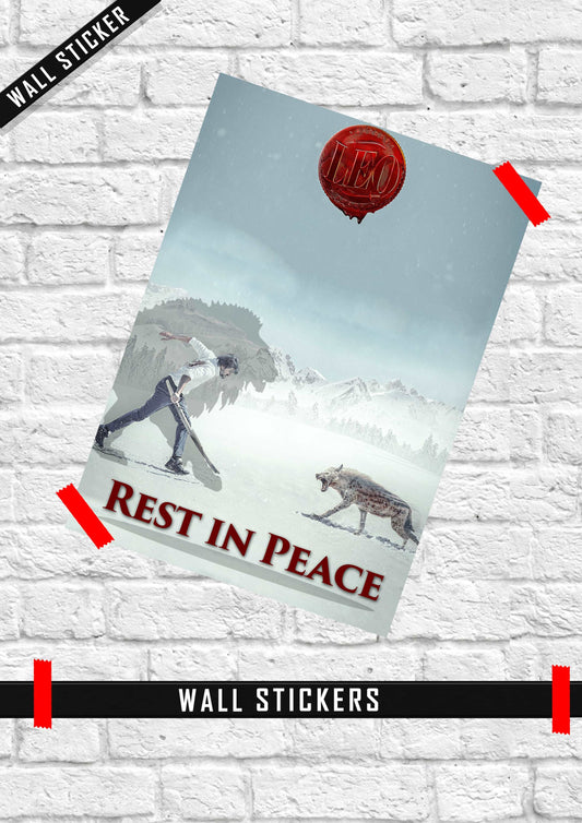 Rest in Peace Wall Sticker