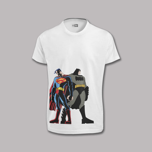 Superman and Batman Comic T-Shirt